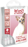 Палочки для ухода за ушами кошек Ms.Kiss 36 шт. 