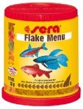 Корм для рыб Sera Flake Menu хлопья 150 мл.