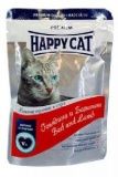 Паучи для кошек Happy Cat Premium говядина/баранина 0,1 кг.