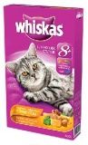 Сухой корм для кошек Whiskas 8+ подушечки с паштетом